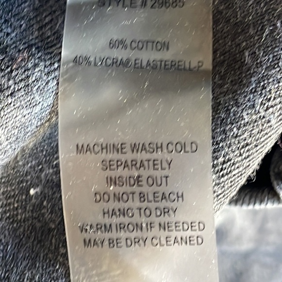 Soft Surroundings Black Pull On Skinny Jeans - Picture 4 of 4